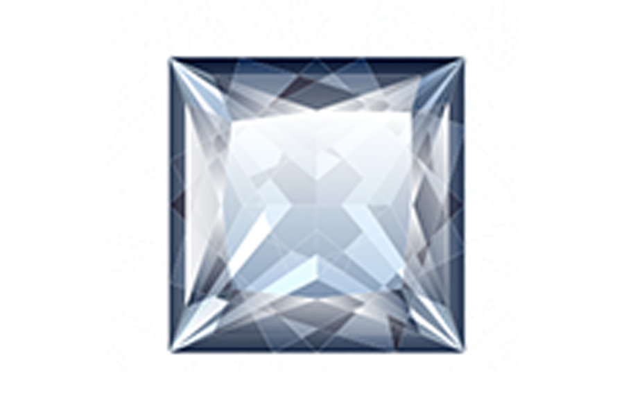 Princess cut diamond