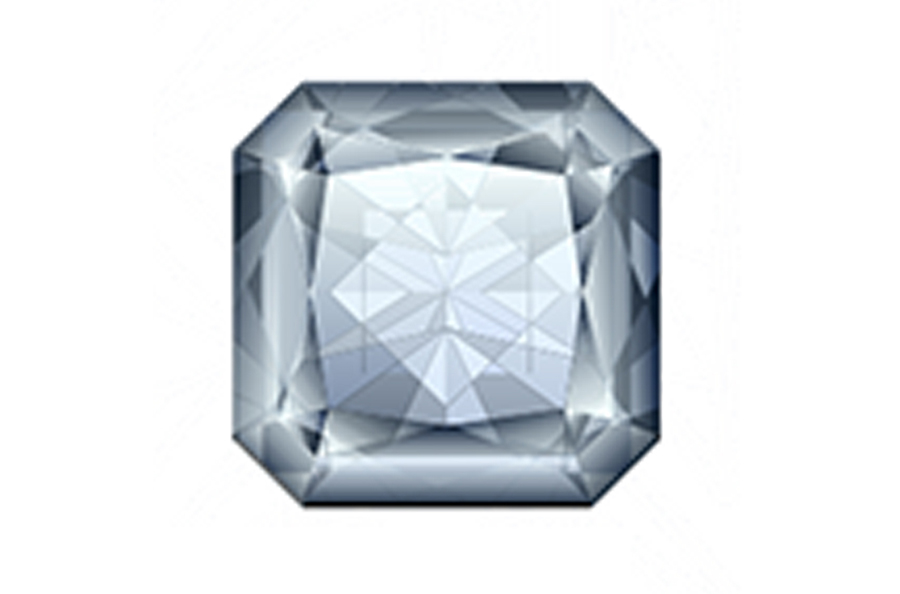 Radiant cut diamond